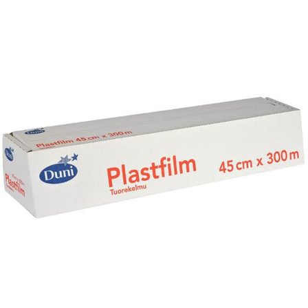 DUNI Plastfolie PVC 45cmx300m - Lyreco - Kök och servering - Plast- och aluminiumfolie - Plastfolie