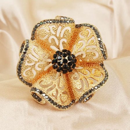 Åben Ring Stor Blomsterring 9 9