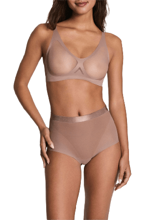 Spanx SPANXsupersmooth SheerSense Bralette Shape Dam Beige M