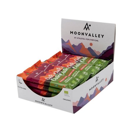 Moonvalley 12x Vegan Energy bar Oats & Dates 50 g