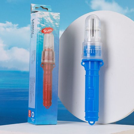 LED fiske-bøye signallampe BLÅ