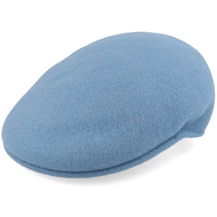 Kangol - Blå flatcap Keps - Kg 504 Cap Denim Blue Flat Cap @ Hatstore