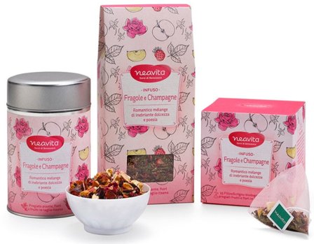 Neavita Filtroscrigno Infuso Fragole Champagne 15 Filtri