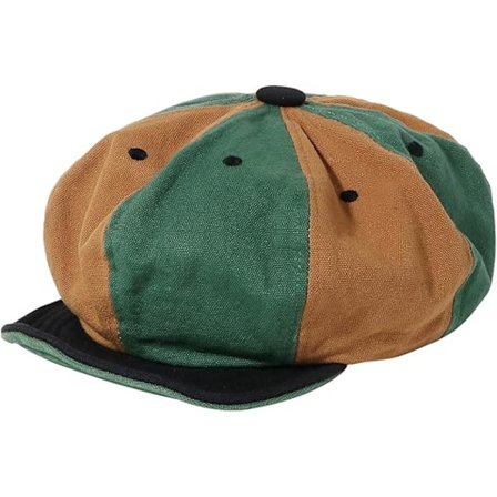 Herr Bomull 8 Panel Ivy Newsboy Keps Peaky Herringbone Cabbie Gatsby Hatt Applejack Keps Bakerboy Basker Platt Hatt, Unisex