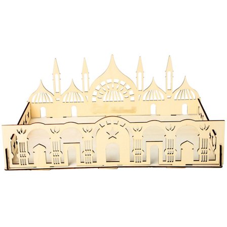 EID Träbricka Ramadan Kareem Matbehållare E E