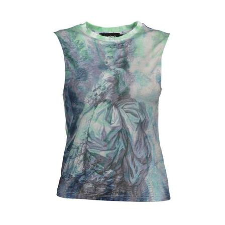 Desigual T-Shirts Blå, Dame