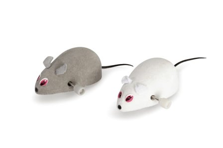 Camon Gioco Per Gatti Topo Meccanico Colorato 5cm