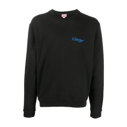 Kenzo, Sweatshirts Hoodies Zwart, Heren, Maat:M