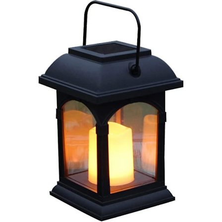 Havegård Lampe Led, Stor Bordhængende Have Solvarm Hvid Led Flimrende