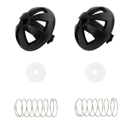 Kaffemaskin Bryggkorg Botten Fjäderbelastade Stoppsatser Passar för Kaffebryggare Bryggkorg