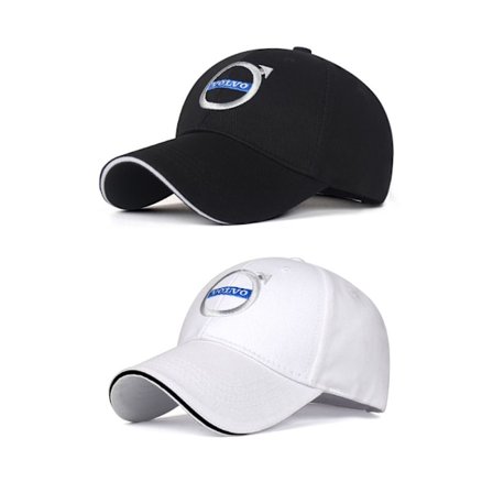 2 stk. Biltilbehør til Volvo Logo Baseball Cap, Udendørs Sports Visor til Mænd og Kvinder