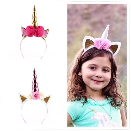 Baby hårband Princess flicka Enhörning