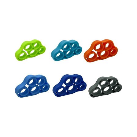 6 stk. Finger Træner Strækker Håndgreb Strækker Udvidelsestræner, underarmsgrebstræning, Finger