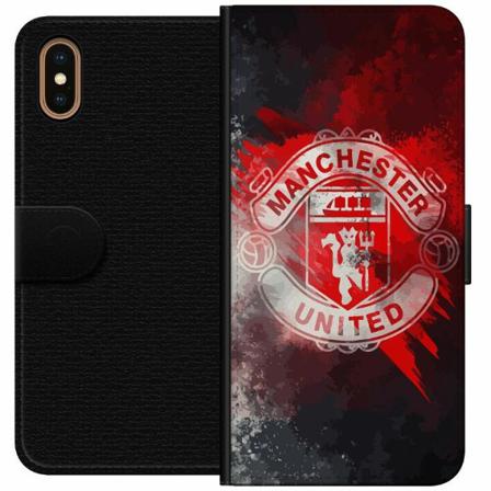 Apple Iphone X Plånboksfodral Manchester United Fc