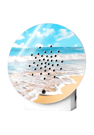 Relaxound Oceanbox Speldosa Havsljud Surf Högtalare Blå