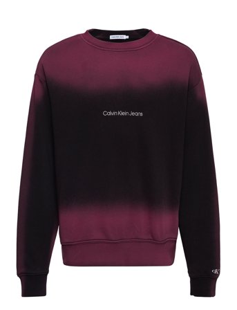 Hyper Real Spray Crewneck Sweat-shirt Genser Multi/mønstret Calvin Klein*Betinget Tilbud