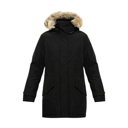 Woolrich - Vinterjackor - Svart - Herr - Storlek: 2xl, Herr, Storlek: 2XL