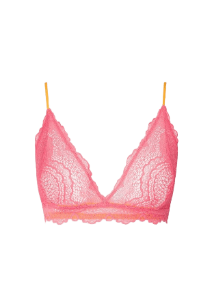 Understatement Lace Triangle Bralette Bh Dam Flerfärgad XS