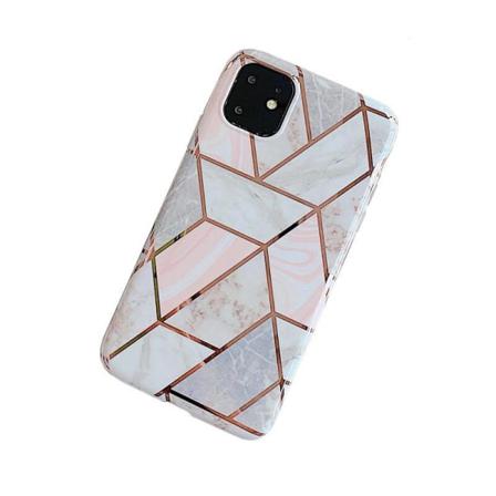 Mobilskal Till Iphone11 Pro Rosa Marmormönster Rosa One Size