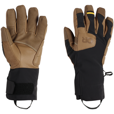 Outdoor Research M's Extravert Gloves Dark Natural/Black