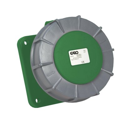 Garo UIV 3125-2 S Paneluttak IP67, 4-polet, 125 A Grønn, 2 h, Stikkontakter & kabler