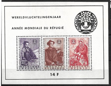 Belgien 1960 - AFA 1201-04 - Postfrisk