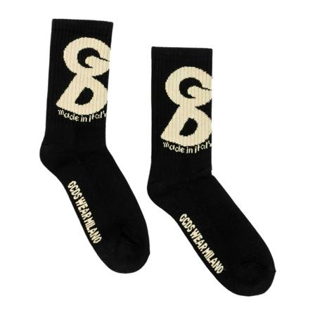 Gcds socks , Zwart , Heren , Maat: ONE Size Sokken