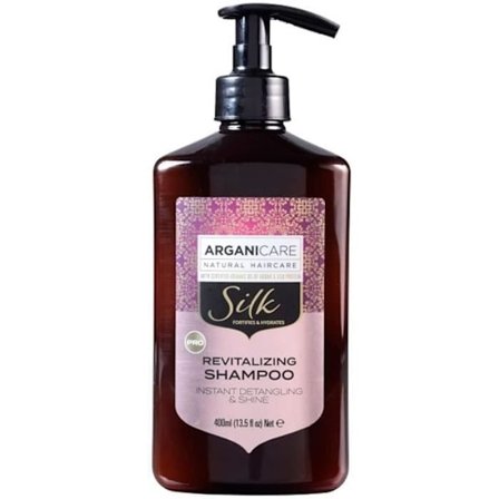 Arganicare Revitalizing Shampoo with Silk Protein 400ml pumpflaska 340