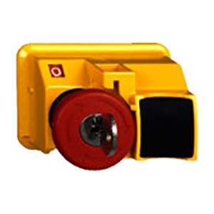 Schneider Electric GV2K04 Svamphåndtak Med vritilbakestilling og hengelås, Elfordeling & strømforsyning