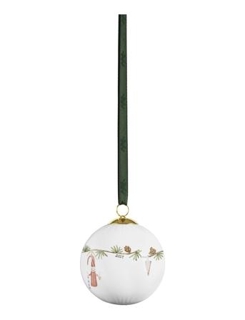 Hammershøi Christmas Kugle 2024 Ø6 Cm Hvid M. Deko Kähler White