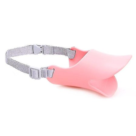 Andningsbart Munskydd för Hundar, Stort Hundmunskydd, Stoppar Biting, Skäller och Tuggande, Anti-bett, Anka-näbbskydd för Valpar, Husdjurstillbehör (