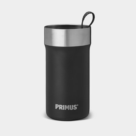 Thermobecher mit Deckel Primus Slurken Vacuum Mug Black, 30 cl / 300 ml - Camping