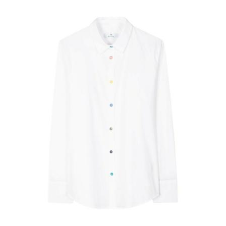 PS By Paul Smith Shirt Hvid, Dame Skjorter