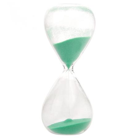 15 Minutters Mini Tidsglas Sandur Sandklokke Sandtimer (grøn)Grøn Green