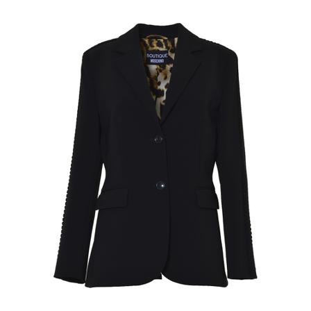 Boutique Moschino Blazers , Zwart , Dames , Maat: S