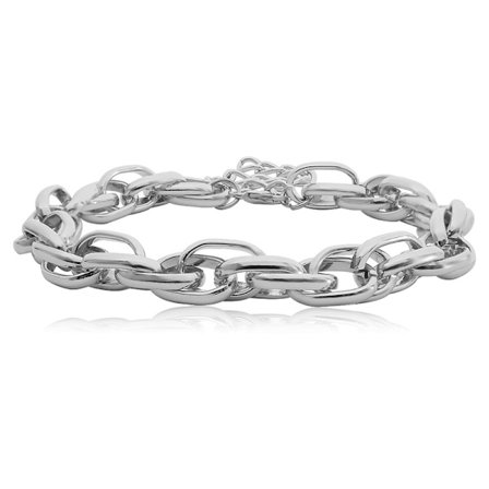 Punk Hip Hop Choker Halsband för kvinnor Statement Gothic Cuban C