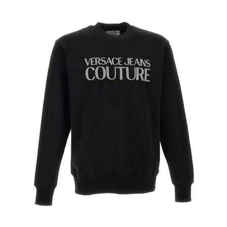 Versace Jeans Couture, Sweatshirts Zwart, Heren, Maat:M