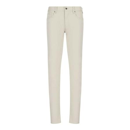 Armani Exchange, Slim-fit Trousers Beige, Heren, Maat:W29