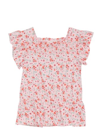 T-Shirt Ss Aop Pink Minymo