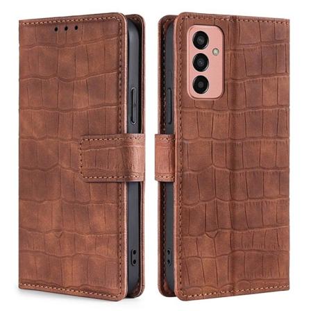 Croco Samsung Galaxy M13 4G skal - Brun Brun