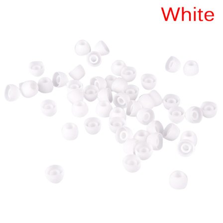 50st Hörsnäckor Hörlurar Mjuk Silikon In Ear Buds Tip Cover Repl