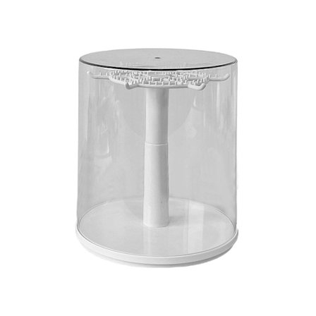 Dockskåp Hängsmycke Display Box Transparent Roterande Handdriven Blind Box Förvaringsställ 5(12)