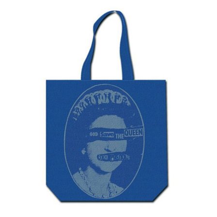 Sex Pistols God Save The Queen Bakre Tryck Bomull Tote Bag One S