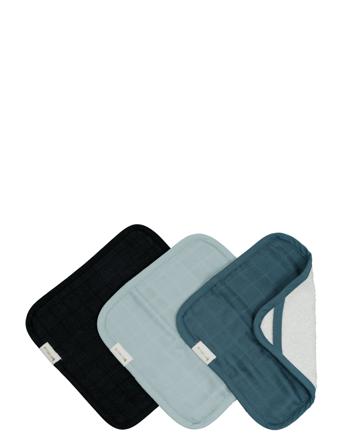 Wash Cloths - Moon Beam - 3 Pack Blue Fabelab