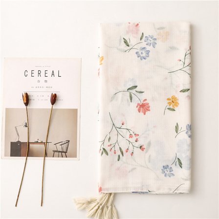 Et simpelt og elegant 180×90cm håndklæde i frisk bomuld og linned