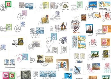 Estland - Speciel afstempling fra Estland - Breve