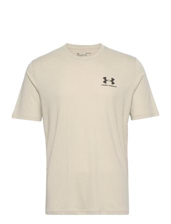 Ua Sportstyle Lc Ss T-shirt Creme Under Armour