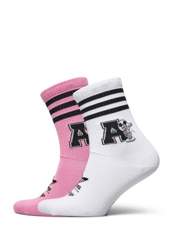 Disney Crew Socks 2 Pairs Underwear Socks Regular Socks Hvid Adidas Originals