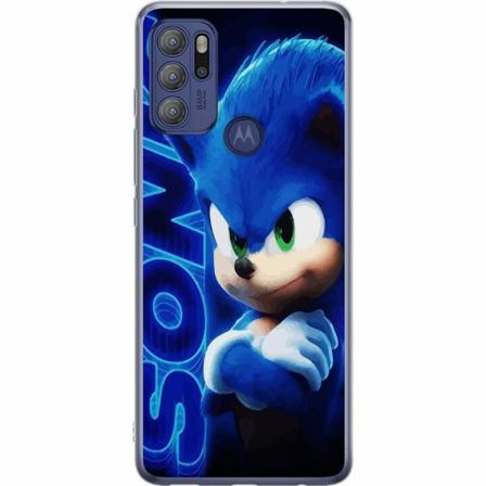Motorola Moto G60s Genomskinligt Skal Sonic The Hedgehog