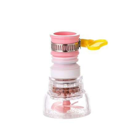 Vattenkran Vattenrenare (Pulver), 360 Grader Roterande Rörlig Kökskran Huvud, Sparare Svängbar Kran Sprayer-